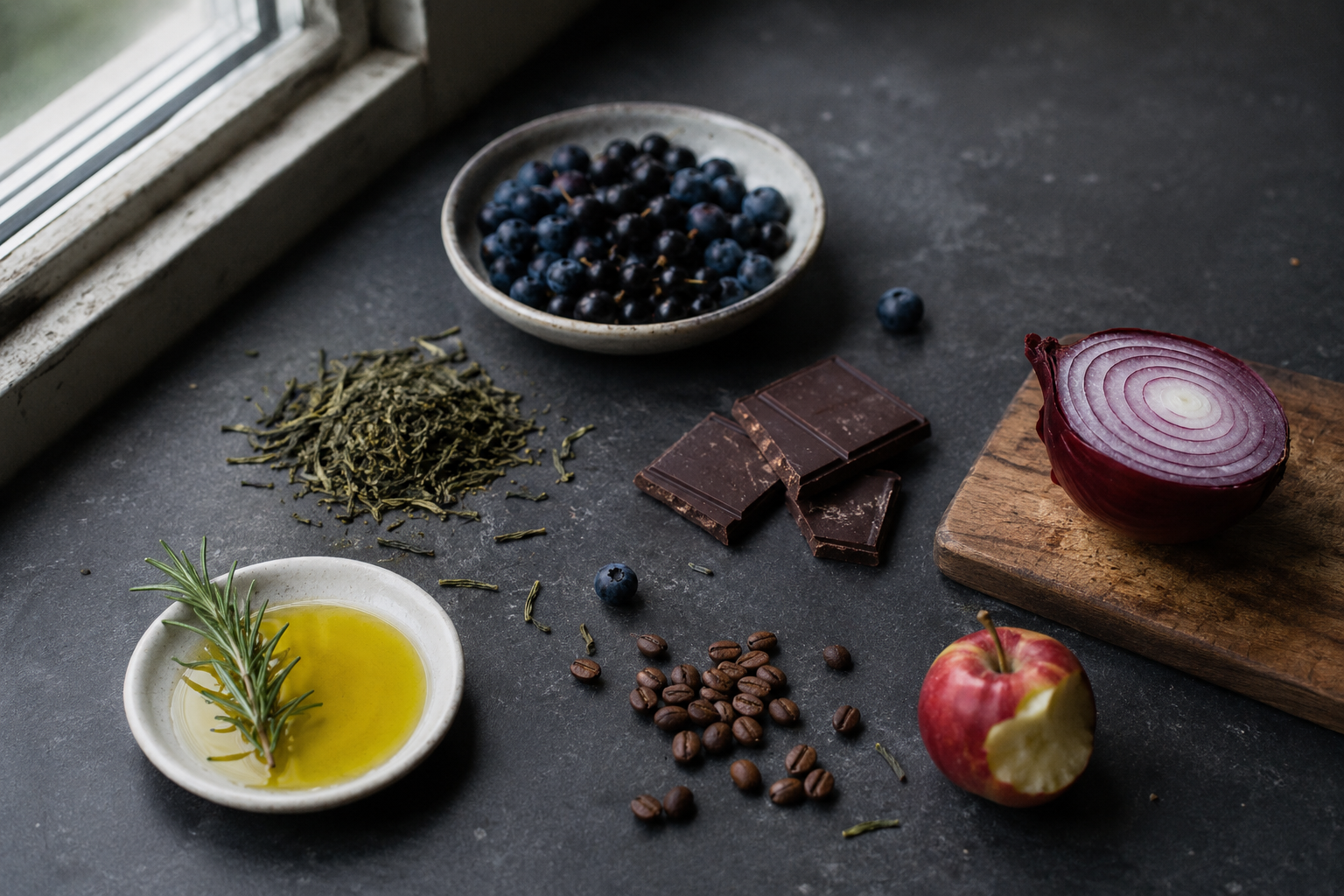 Polyphenols and Cellular Protection: Green Tea, Berries, and Beyond